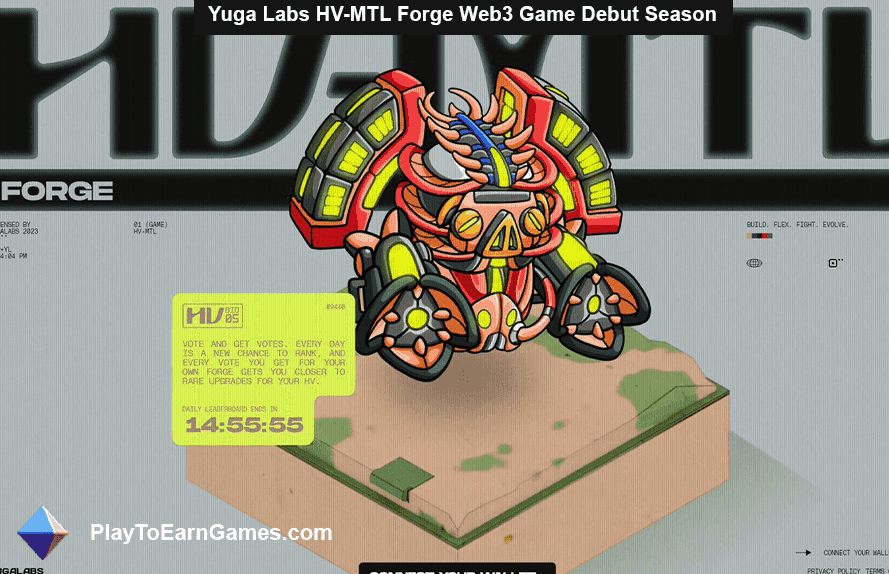 Yuga Labs HV-MTL Forge Web3 Game-debuutseizoen