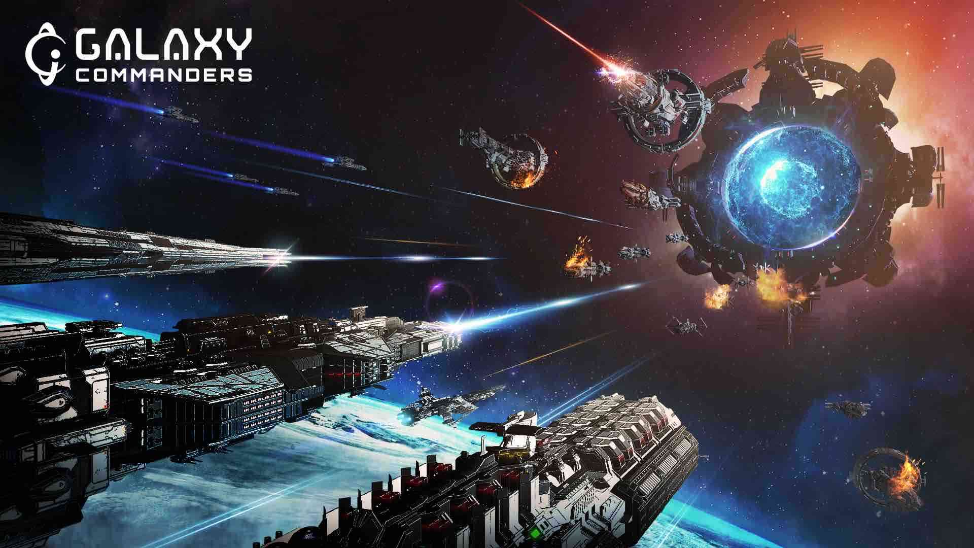 Galaxy Commanders - 3D Sci-Fi realtime strategiespel