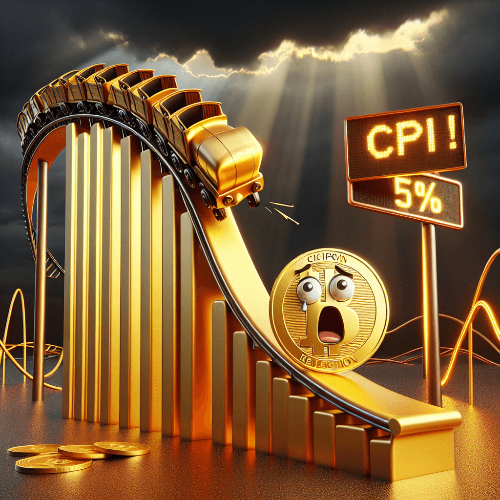 Bitcoin Plunge Shocker: 5% Dip Following Unexpected CPI Rejection