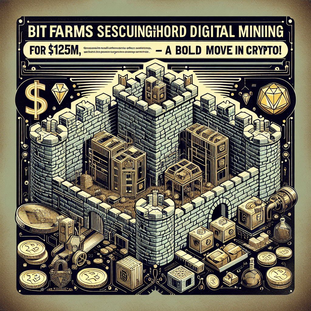 Bitfarms Secures Stronghold Digital Mining for $125M - A Bold Move in Crypto!