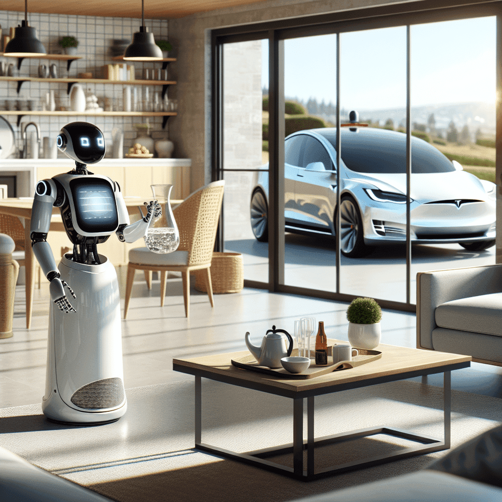 Domestic Robots in Your Home Soon? Tesla Shifts Focus from Robotaxis