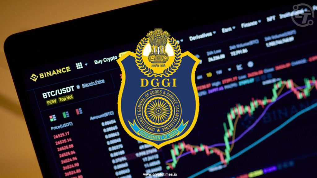 Binance Faces a Whopping ₹722 Cr GST Crackdown by India's DGGI