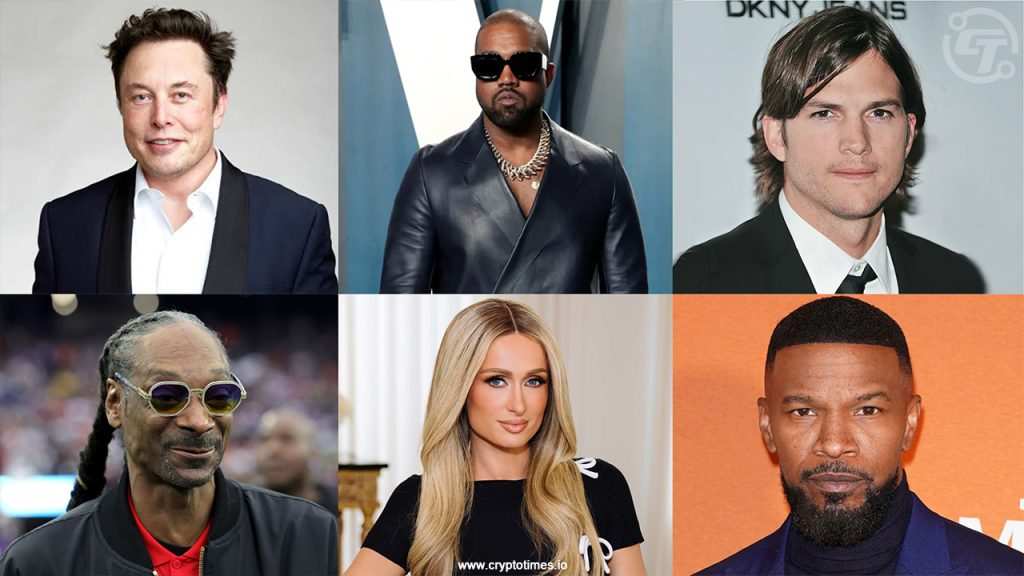 Discover the Top Six Celebrities Obsessed with Cryptocurrency