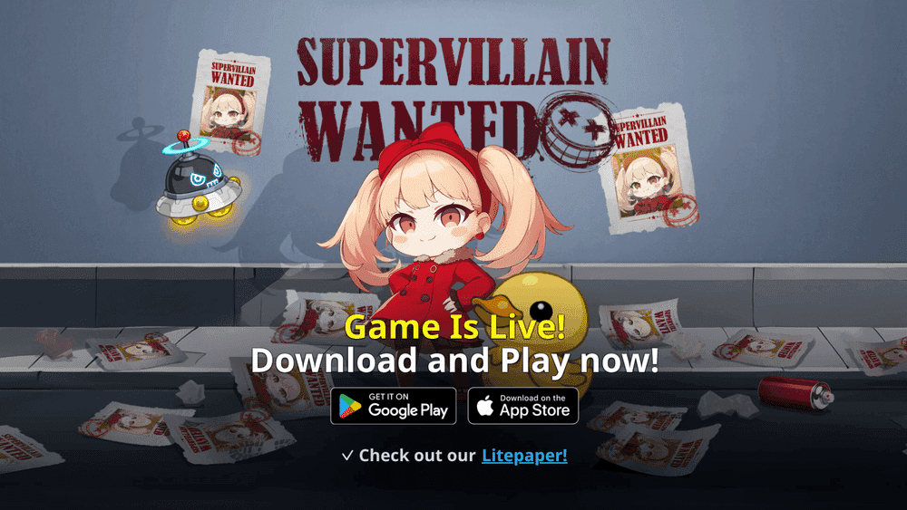 Embark on a Crypto Adventure: Supervillain Labs Launches Revolutionary Blockchain-Based Idle RPG for Mobile