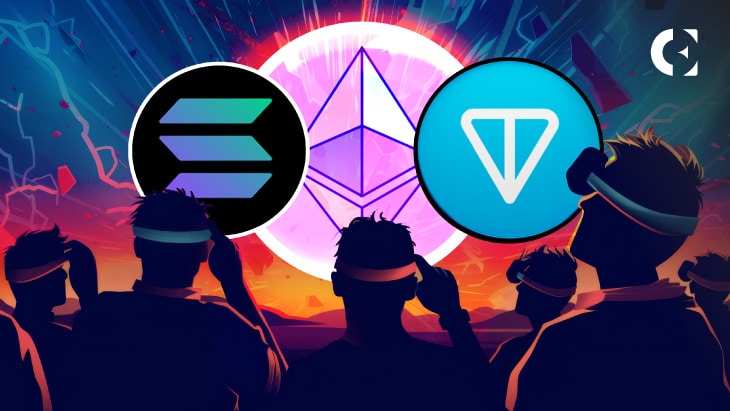 Ethereum's Reign Tested: SOL and TON's Surprising Ascent