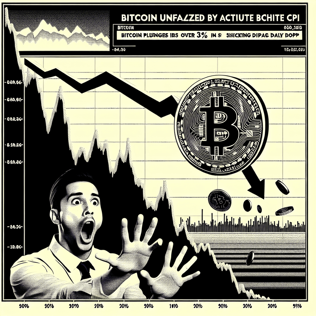 Bitcoin Unfazed by Accurate CPI Data, Plunges Over 3% in Shocking Daily Drop