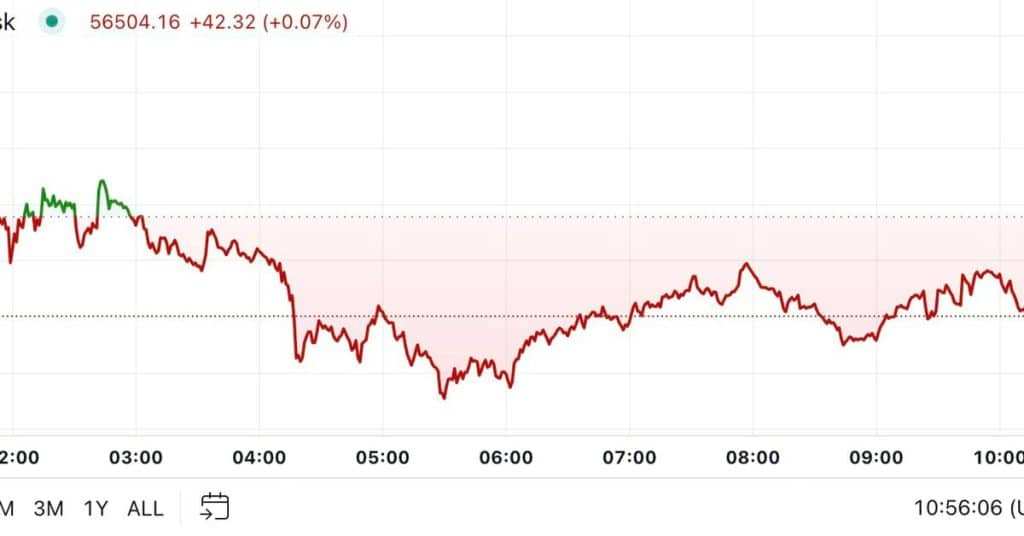 Why Bitcoin Plummeted to Under $56.5K Today - Insights from Coin24h