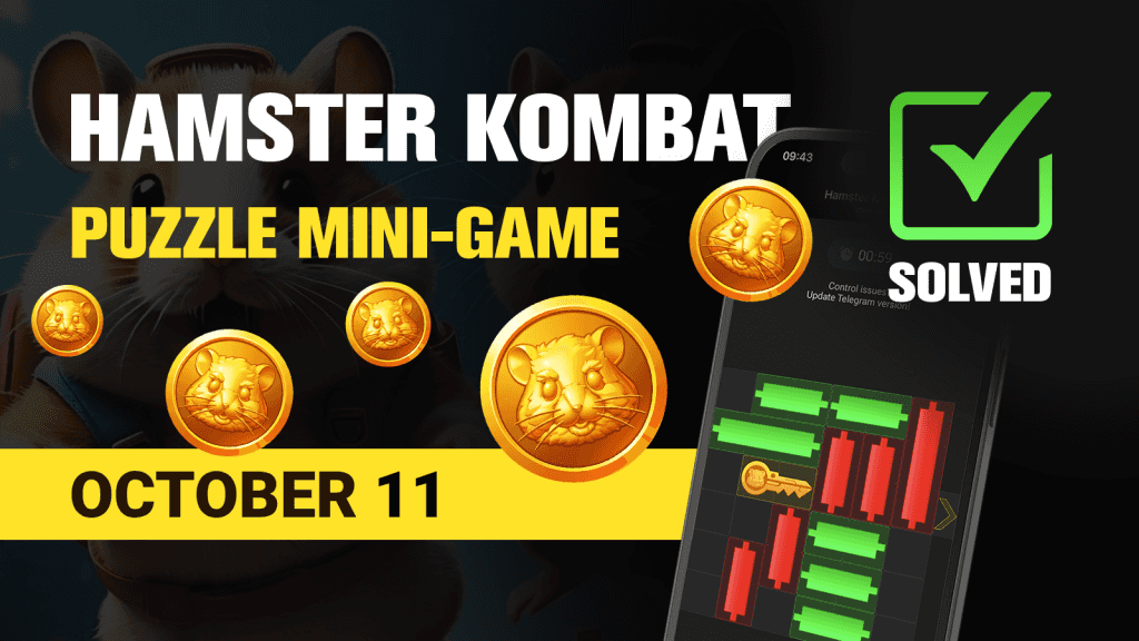 Hamster Kombat Puzzle Solution - 10/11/24