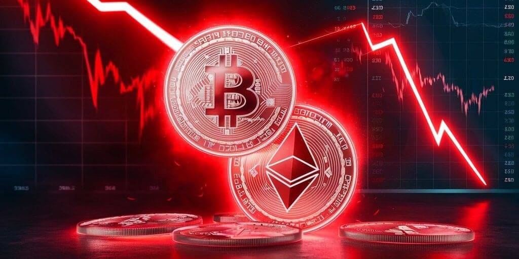 Over $200 Million in Cryptocurrency Liquidated Amidst Bitcoin, Ethereum Dip