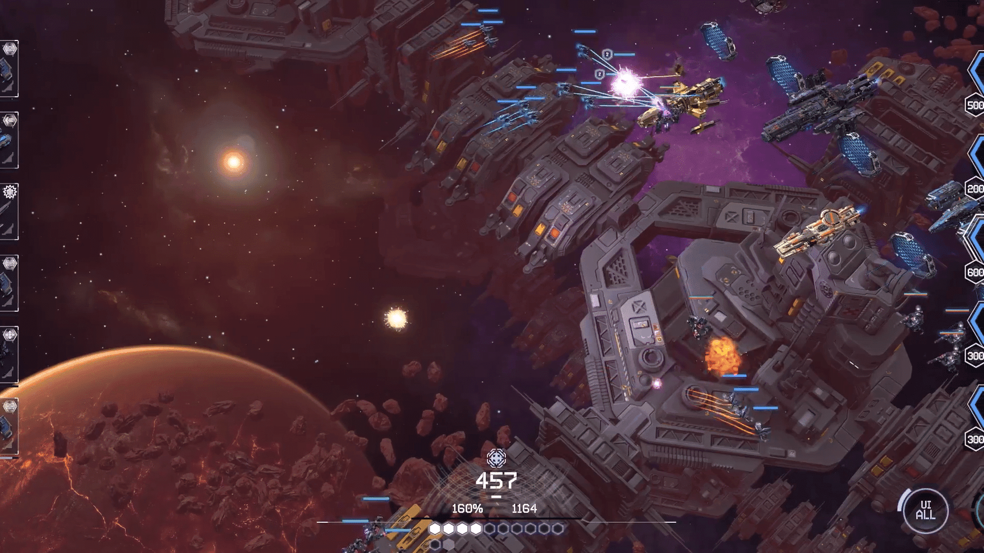 Galaxy Commanders is een meeslepend 3D-sci-fi-spel. Deze game biedt competitieve PvP met dynamische ruimtegevechten en gezamenlijke veroveringen.