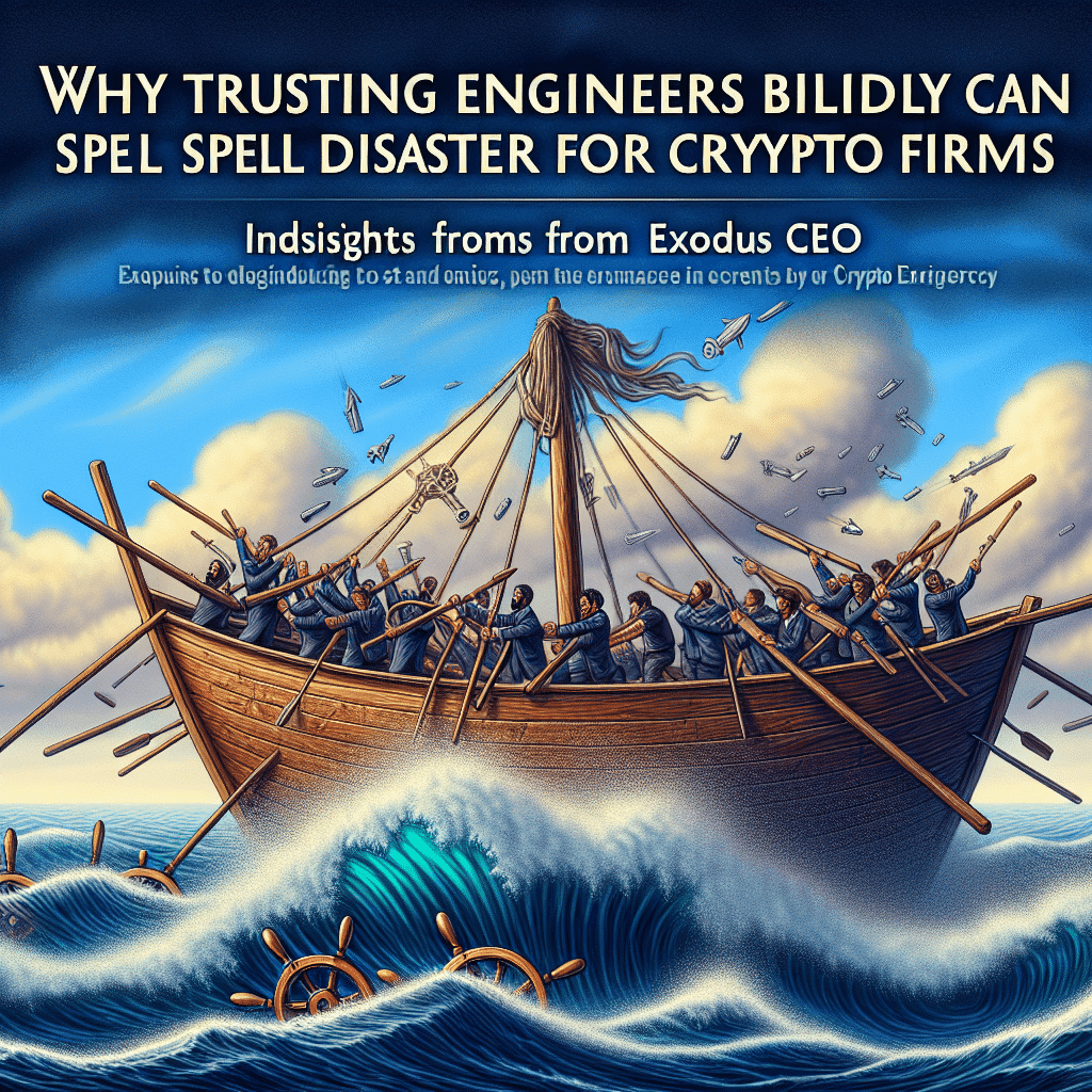 Why Trusting Engineers Blindly Can Spell Disaster for Crypto Firms: Insights from Exodus CEO