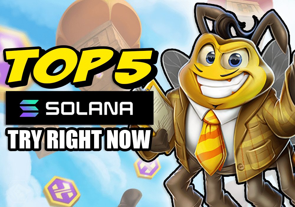 Explore the Best 5 Solana Crypto Games - Dive In This September 2024!