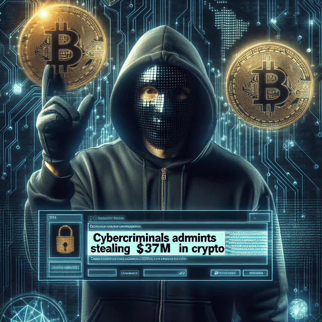 Cybercriminal Admits Stealing $37M in Crypto