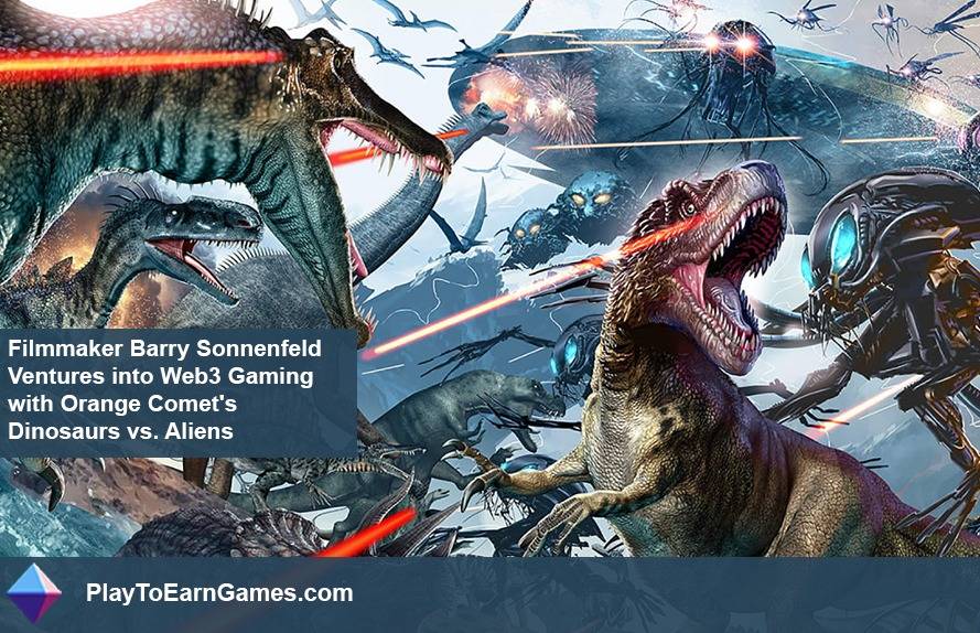 Barry Sonnenfeld&#39;s Orange Comet&#39;s Dinosaurs vs. Alkomt zelfs in Web3 Gaming