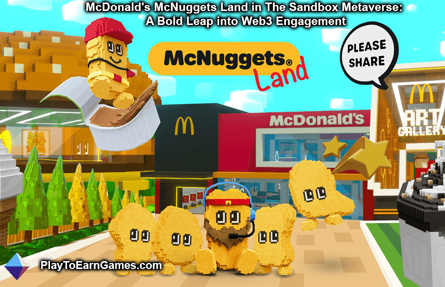 McDonald&#39;s metaverse: McNuggets Land in The Sandbox