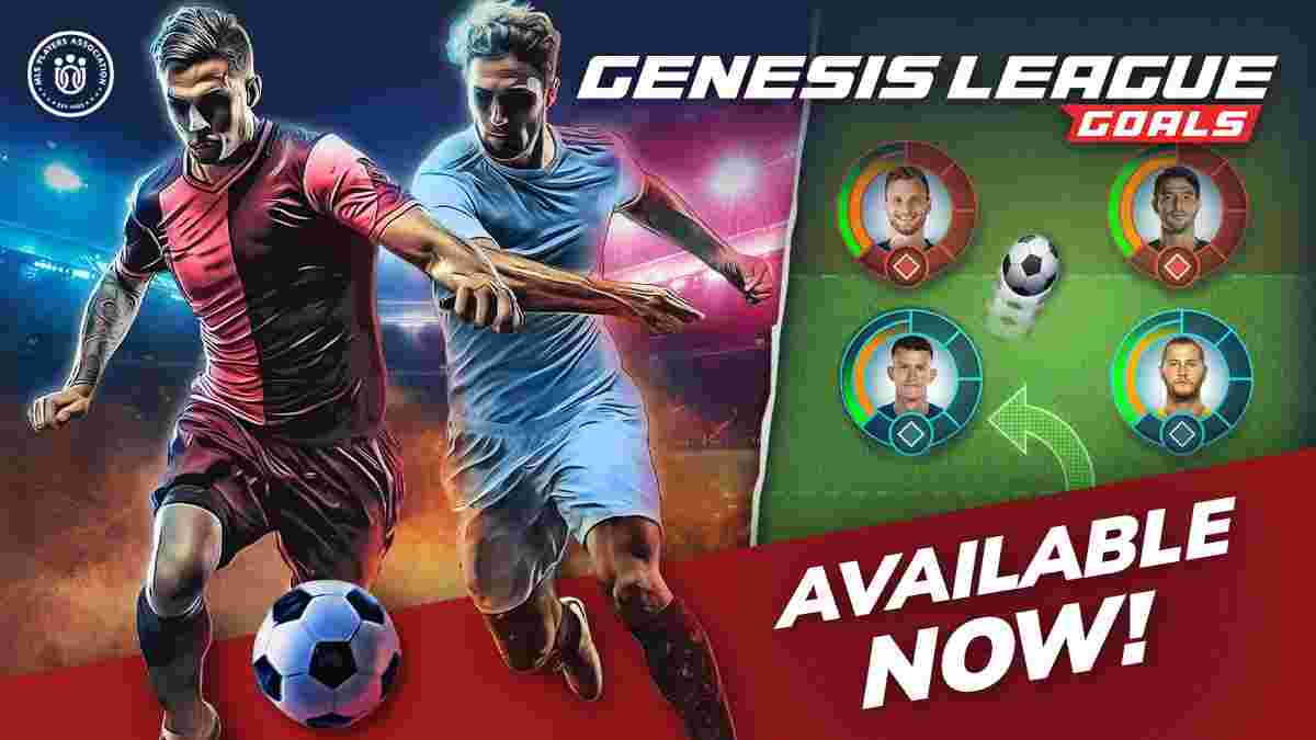 Genesis League-doelen: voetbalsimulatie, NFT Collectibles-spel