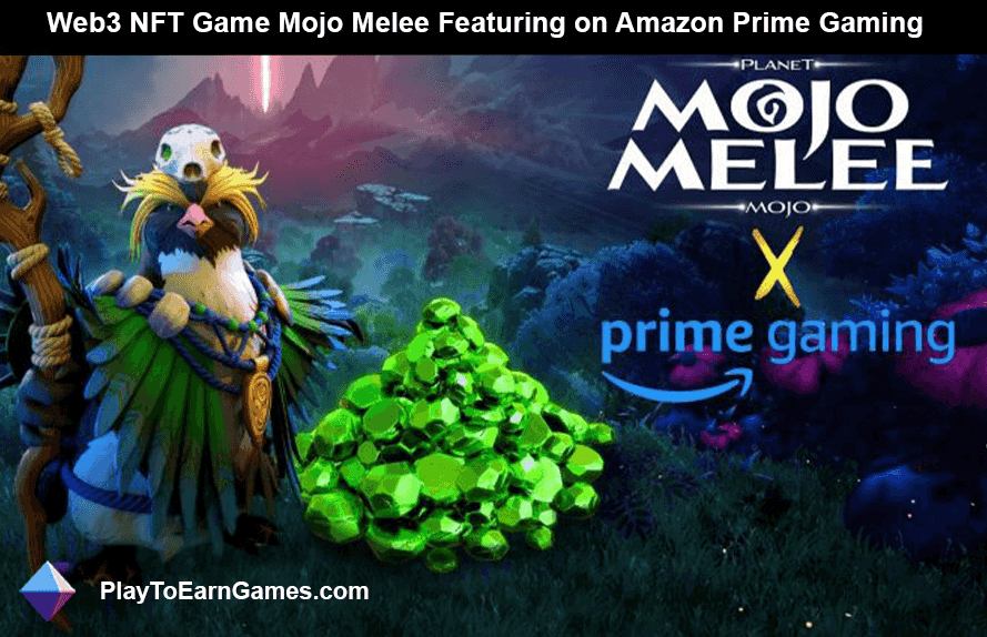 Mojo Melee, een Web3 NFT-game, is nu beschikbaar op Amazon Prime Gaming