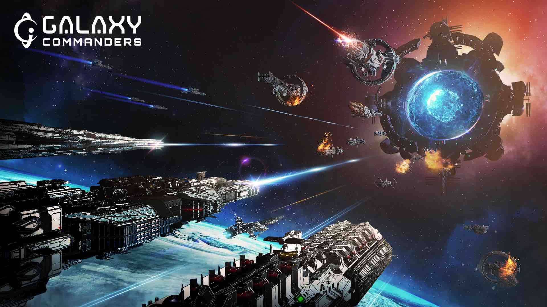 Galaxy Commanders - 3D Sci-Fi realtime strategiespel