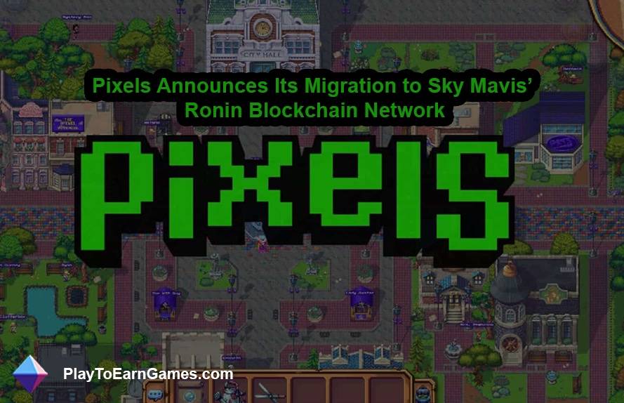 De gedurfde zet van Pixels: overstappen van Polygon naar Ronin Blockchain - een baanbrekende beslissing in de wereld van Web3 Gaming