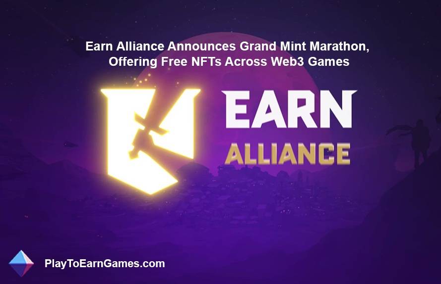 Verdien Alliance&#39;s Mint Marathon-evenement: verken 16 beste Web3-games, exclusieve NFT-munten en badgebeloningen met meerdere niveaus
