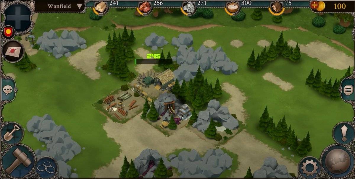 Verover en bouw Legends at War MMORTS - iOS en Android