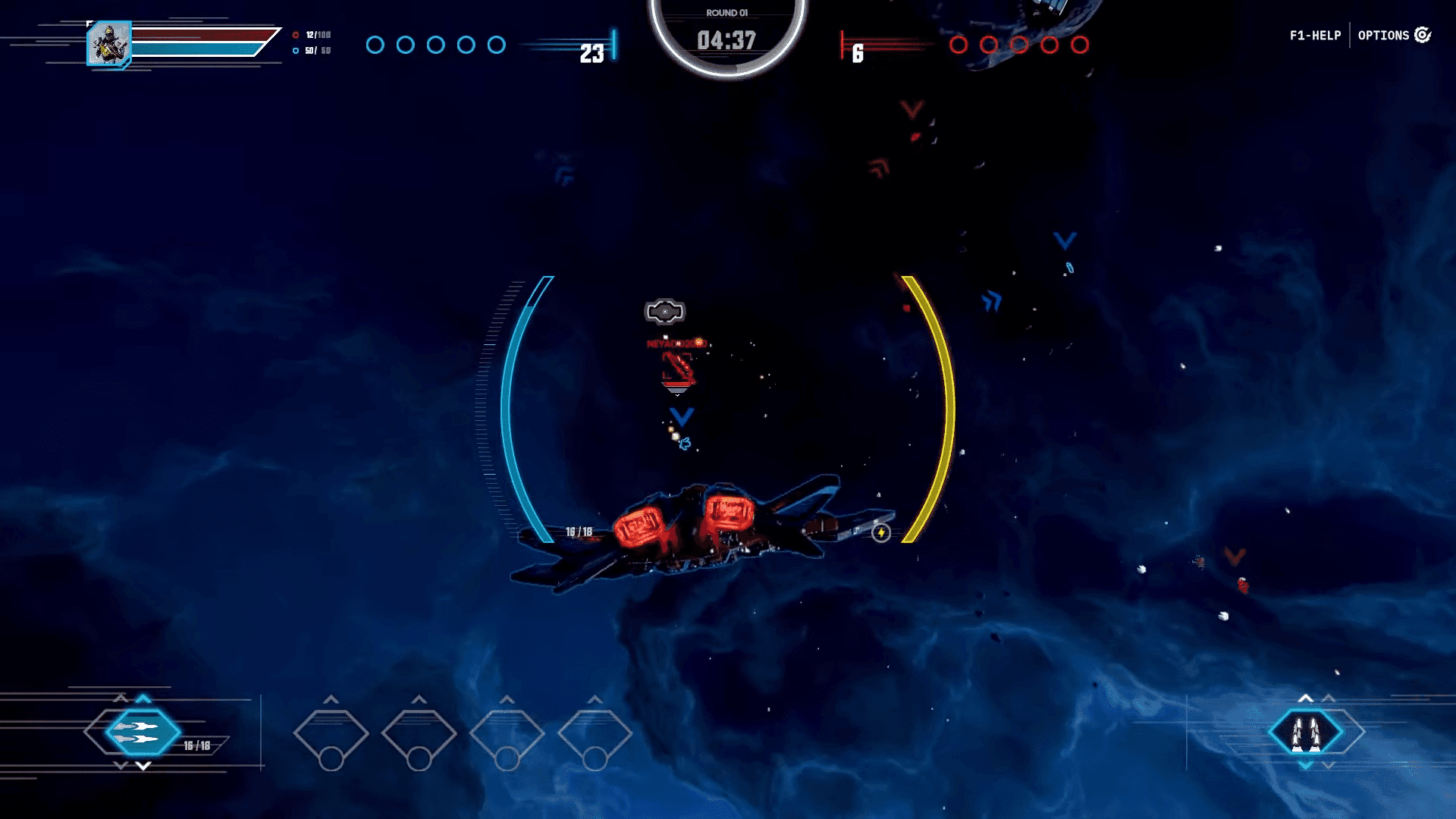 StarHeroes biedt spannende ruimtegevechten vanuit het perspectief van een derde persoon, waardoor spelers het universum kunnen verkennen en multiplayer-modi kunnen spelen.