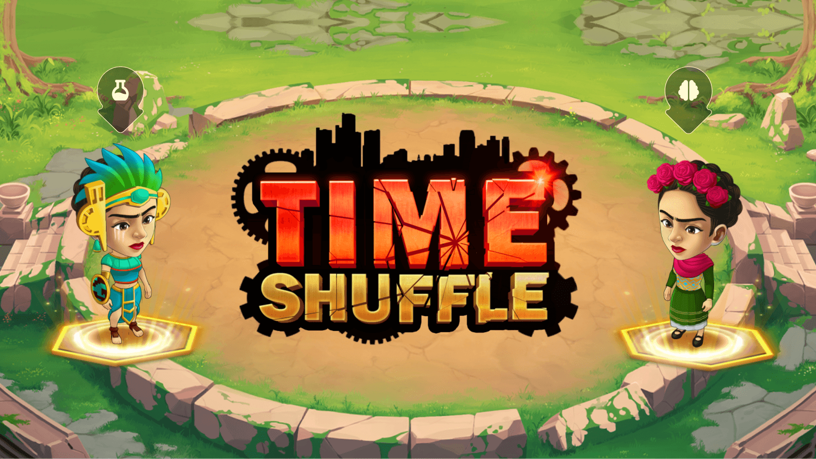 Time Shuffle Game - Turn-based RPG op Avalanche Blockchain