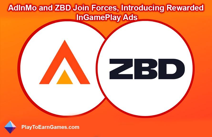 Het baanbrekende partnerschap van AdInMo en ZBD introduceert Bitcoin-beloningen en verbeterde in-game advertenties